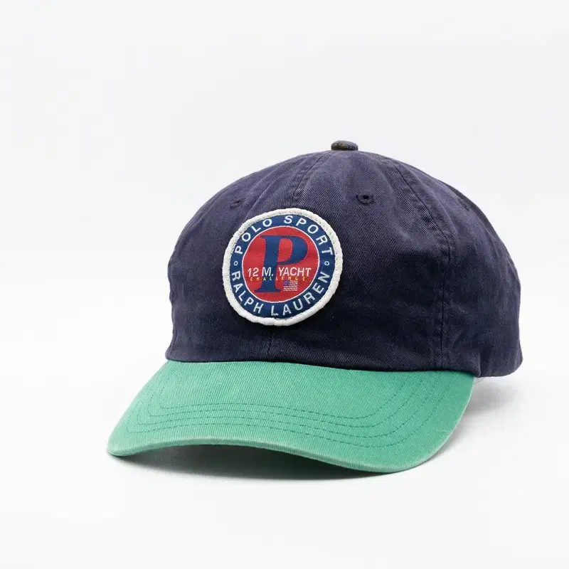 [RARE] VINTAGE POLO YACHT NAVY/GREEN HAT